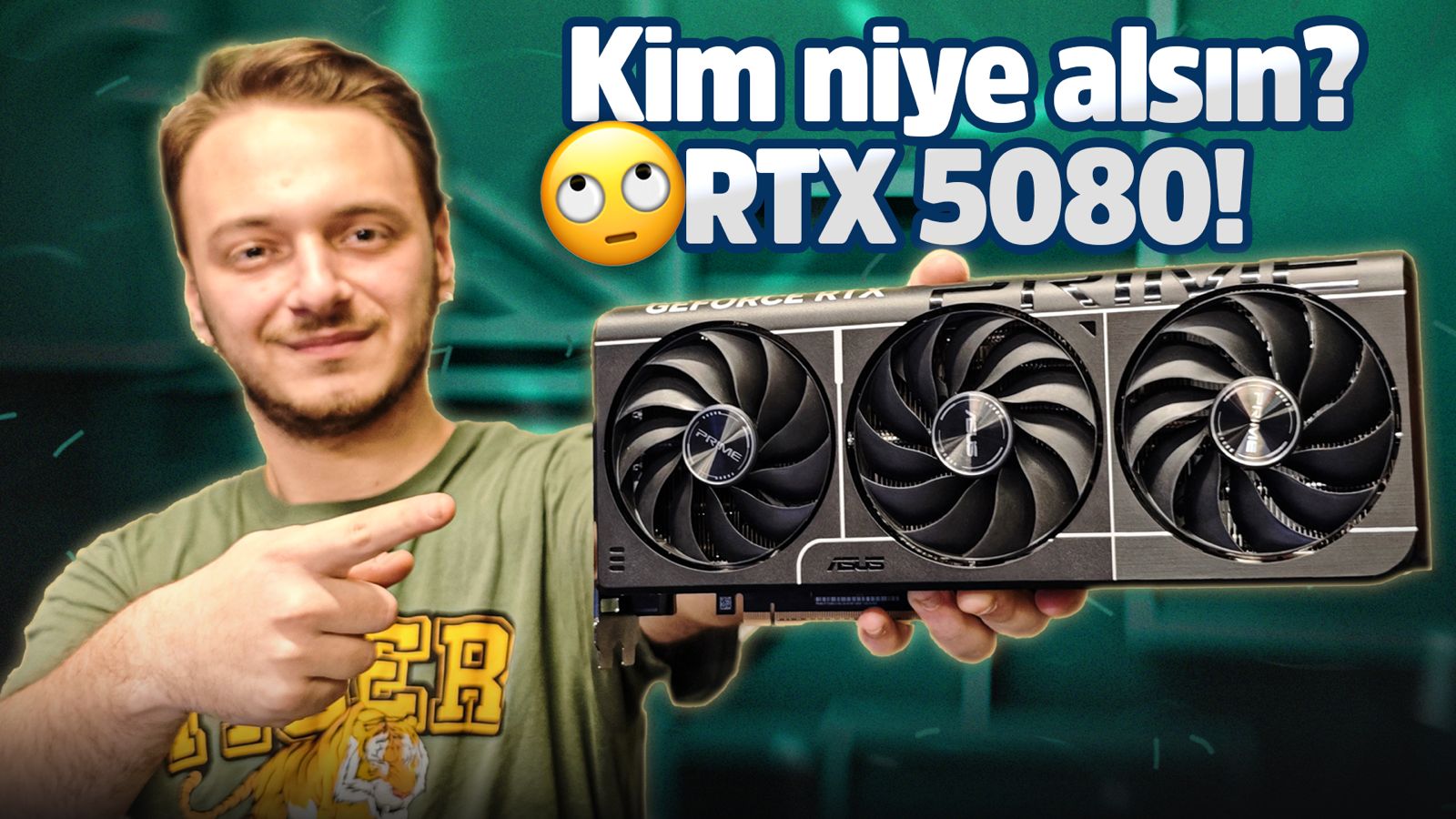 ASUS Prime RTX 5080 incelemes