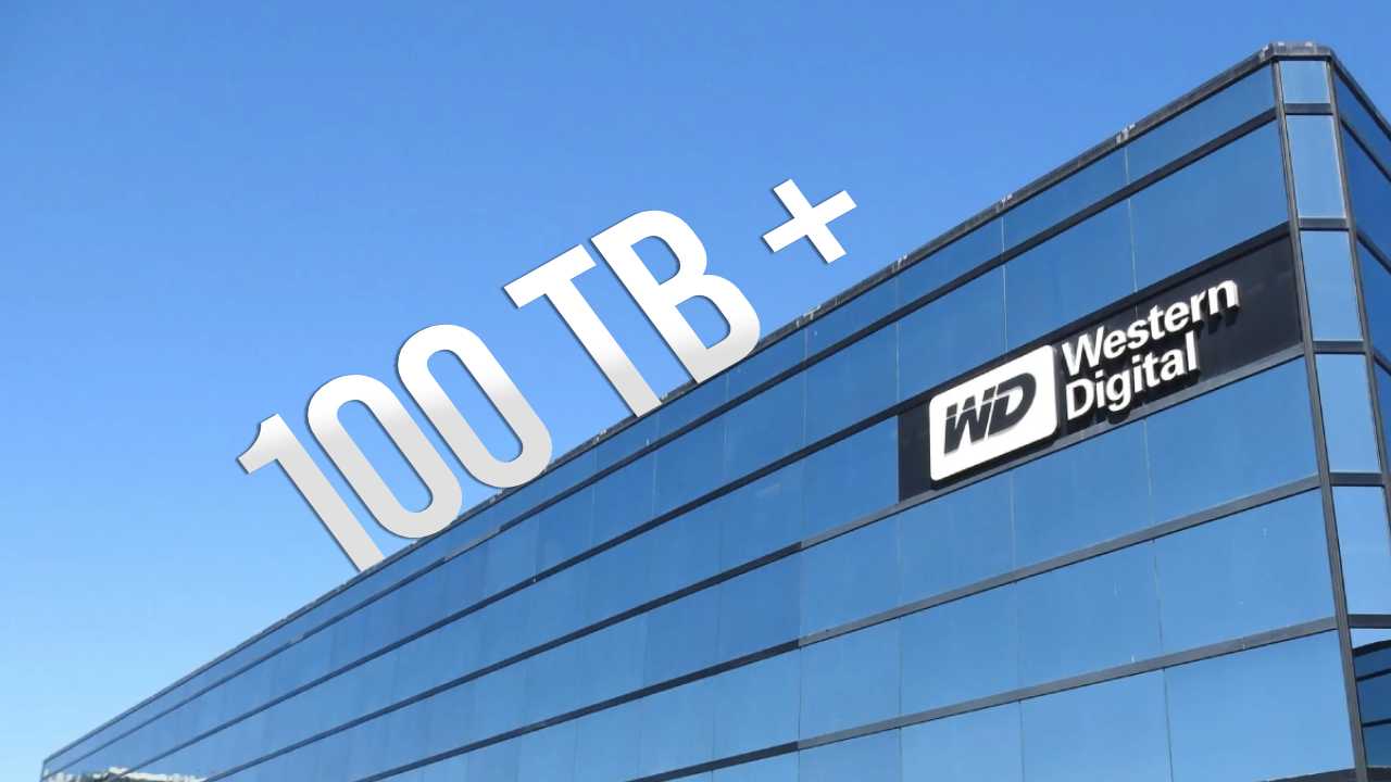 western digital hdd 100 tb en buyuk kapasiteli