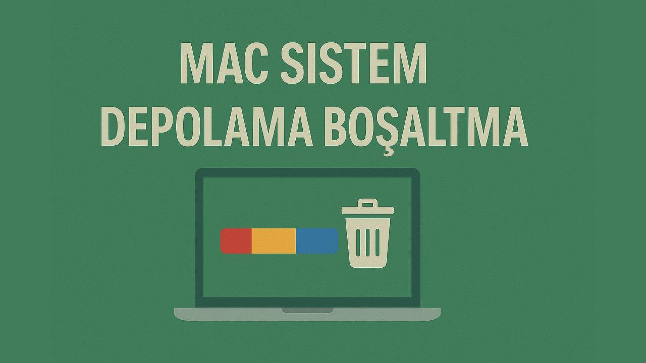 Mac sistem depolama bosaltma
