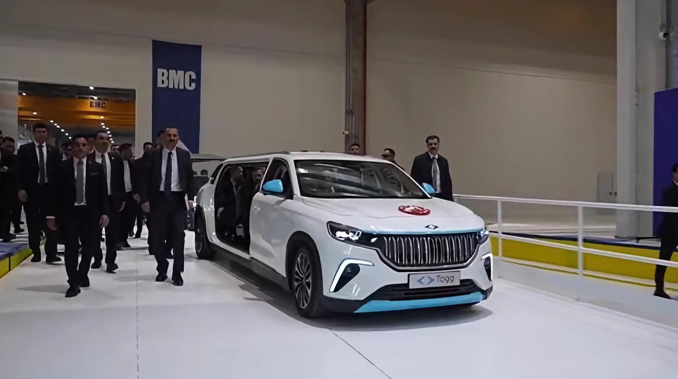 Recep Tayyip Erdoğan'a özel Togg'un limuzin modeli üretildi 5 Togg limuzin.webp