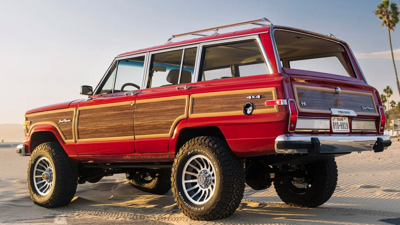 klasik jeep grand wagoneer elektrikli hale geldi 1