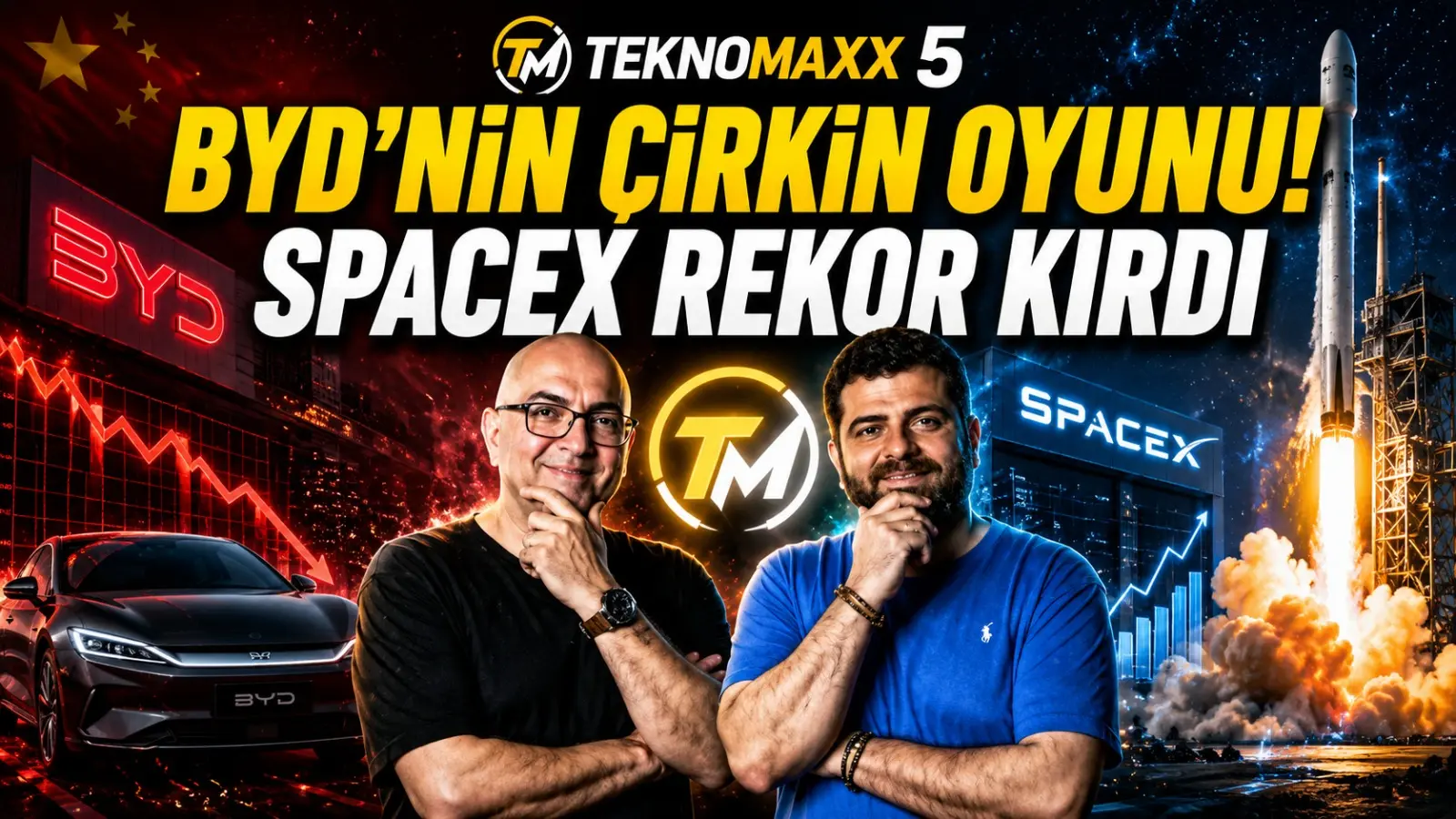 BYDnin cirkin oyunu SpaceX rekor kirdi iOS 27 hayal kirikligi mi TeknoMaxx 5.webp
