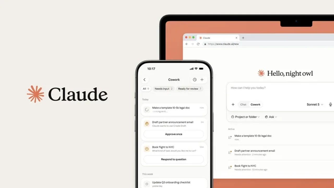 claude cowork artik mobil cihazlardan yonetilebiliyor.webp